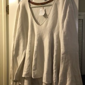 Free people vneck sweater